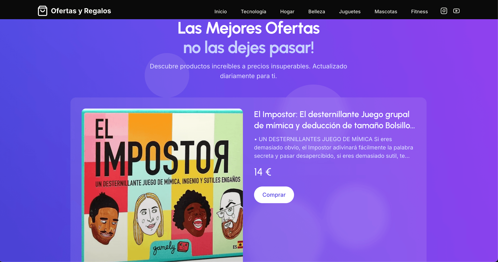 Ofertas y Regalos